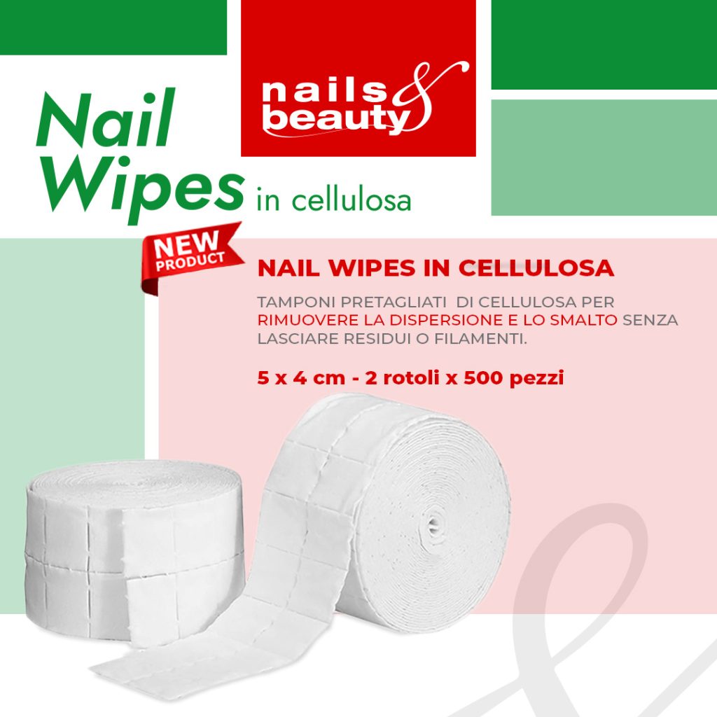 Nail Wipes in Cellulosa
